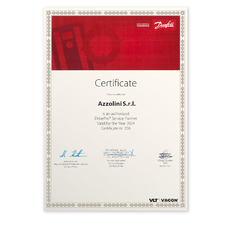 👉 COMUNICAZIONE: Certificato Drive Pro Service Partner 2024